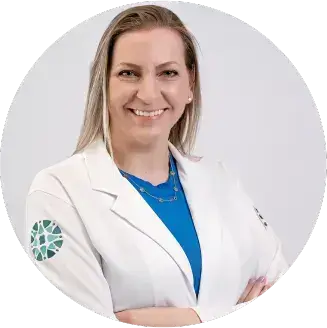 Foto da Dra. Rafaella Bruhn